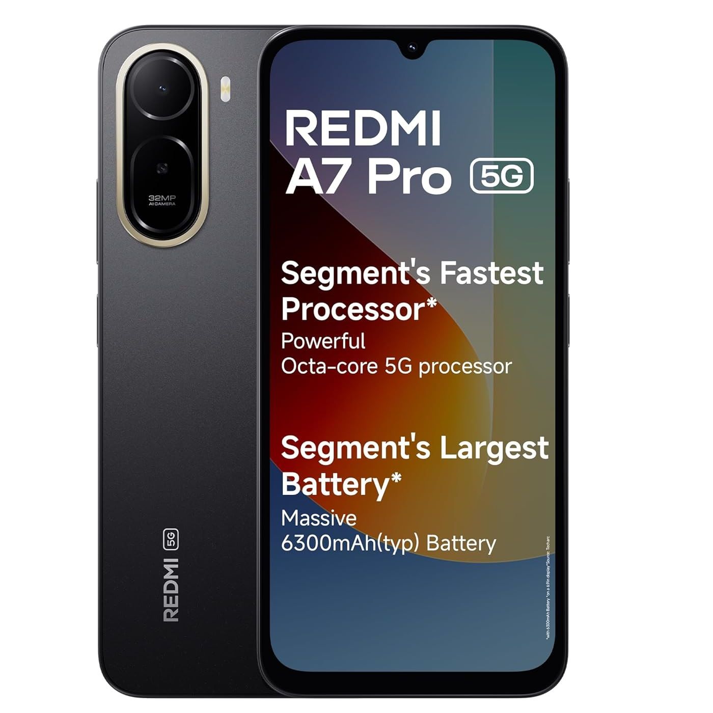 Redmi | A7 Pro | 5G Smartphone (4GB RAM, 128GB ROM, Sunset Orange)
