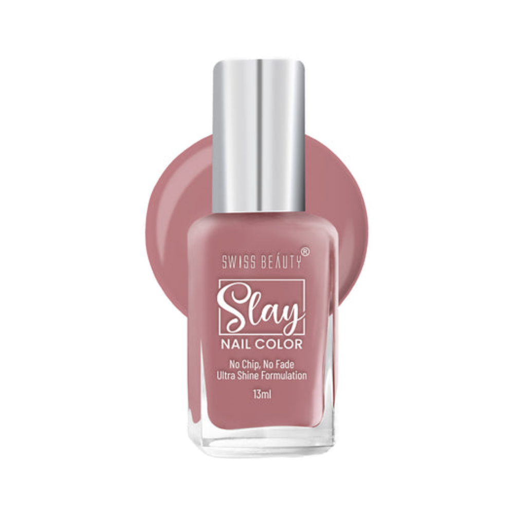 Swiss Beauty Slay Nail Color - Lit Lavender 408, 13ml