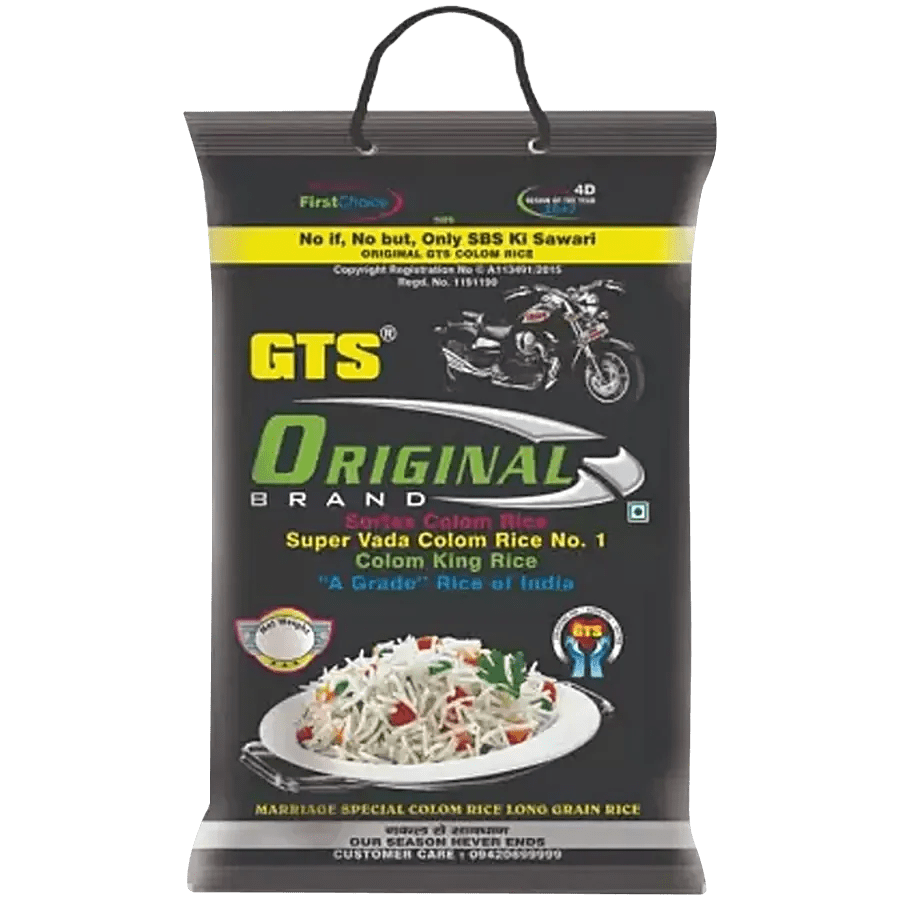 Gts Original Kolam Rice, 5kg