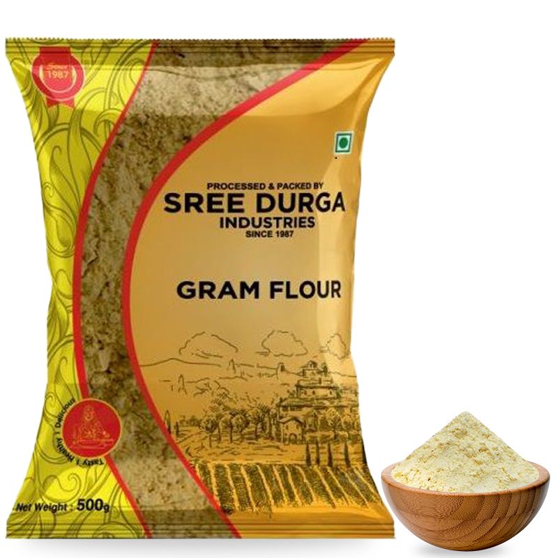 Sree Durga Besan / Gram Flour Pouch, 500g