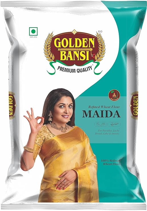 Golden Bansi Maida Pouch, 500g (MD)