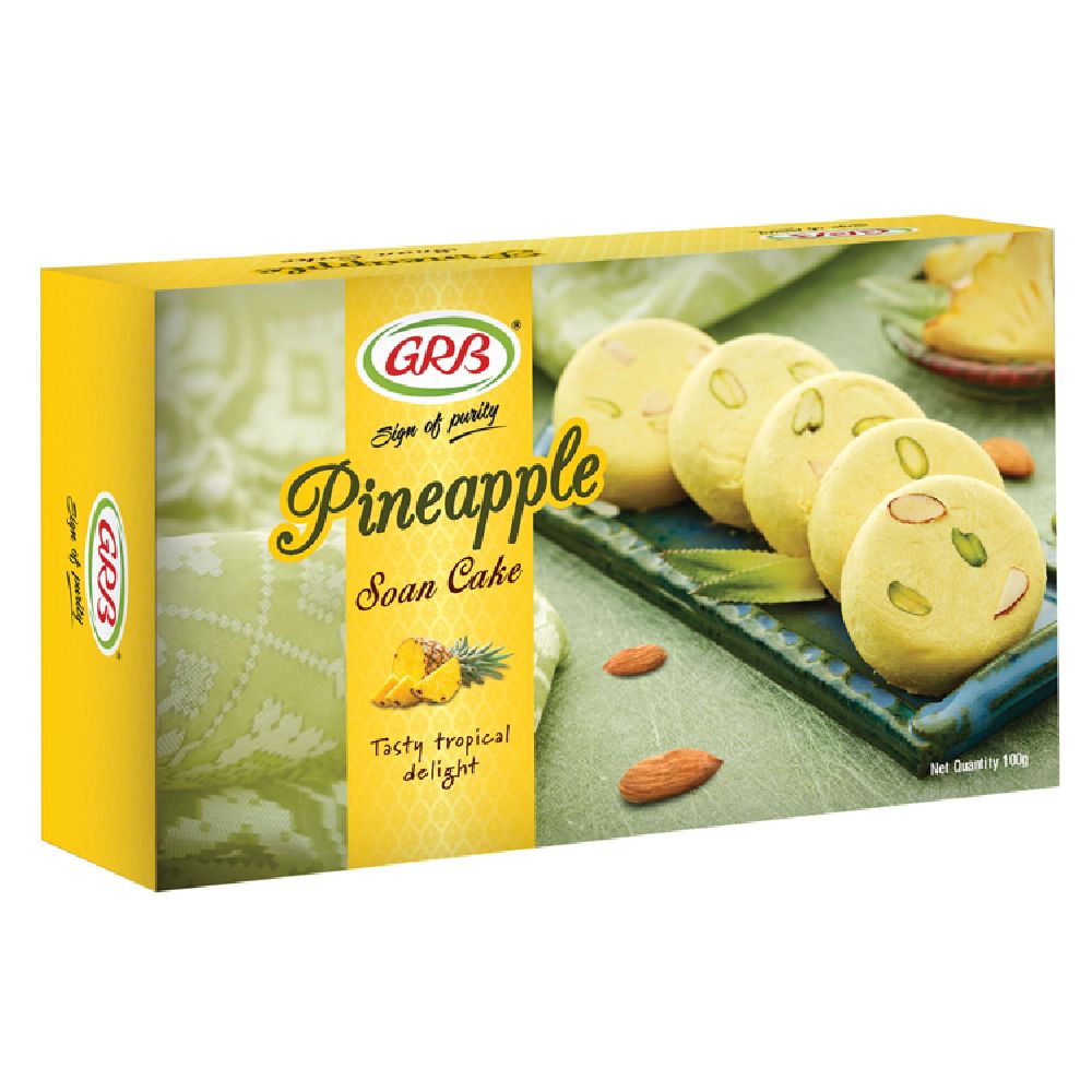 GRB Soan Cake - Pineapple, 100g