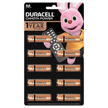 Duracell Chhota Power Battery - AA, 10pc