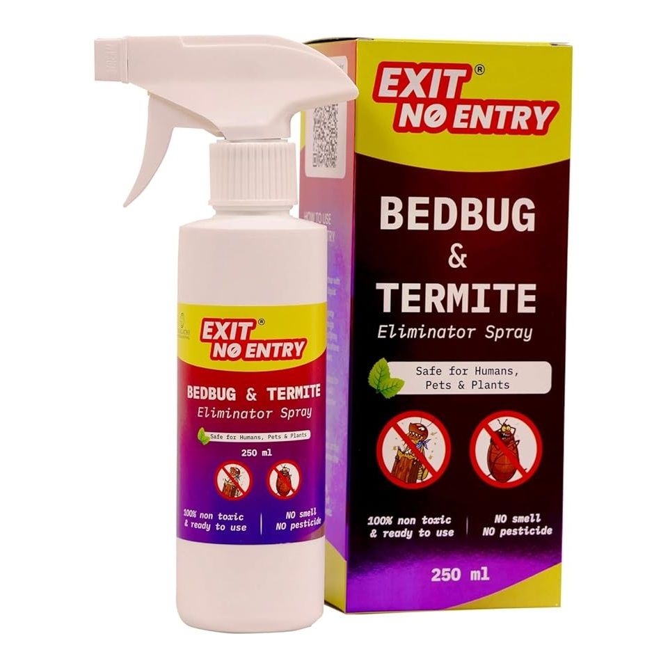 Exit No Entry Bed Bugs & Termite Spray, 250ml