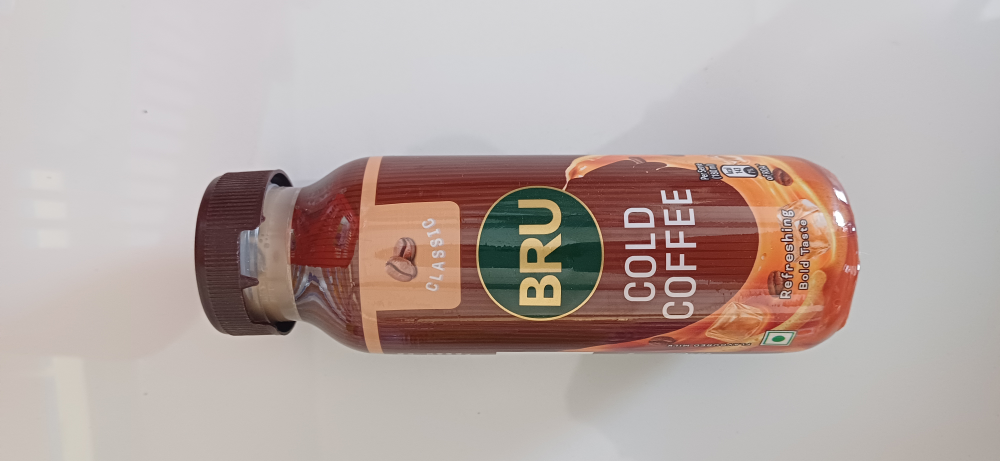 Bru Cold Coffee PET Bottle - Classic, 180ml