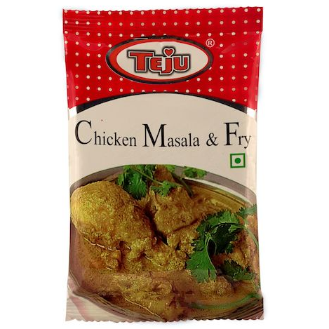 Teju Chicken Masala & Fry Powder Pouch, 25g