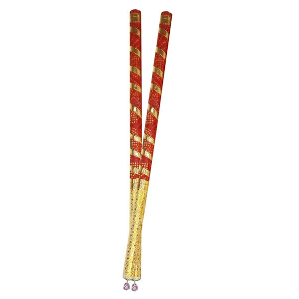 Red Festive Dandiya, 1pc