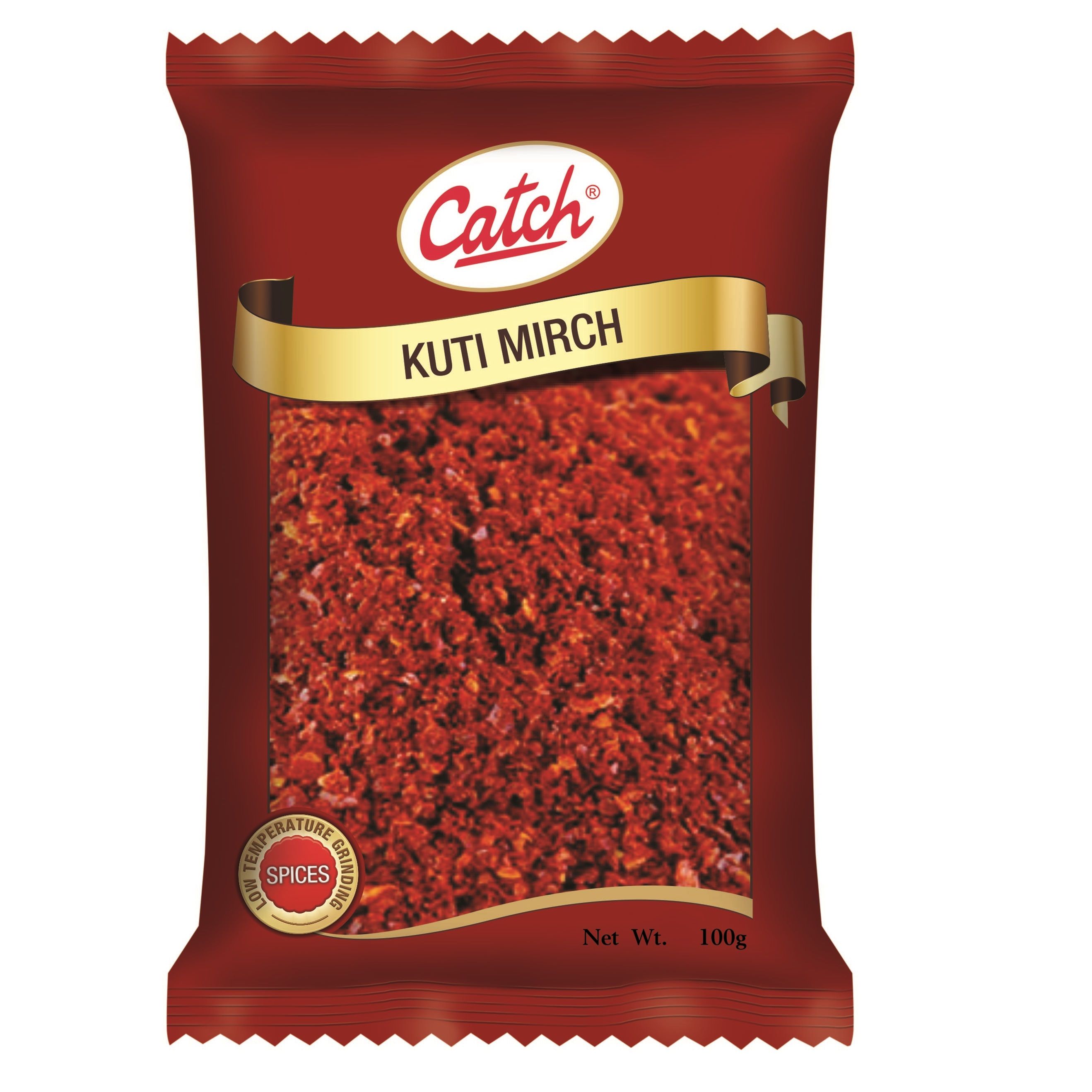 Catch Kuti Mirch Powder Pouch, 100g