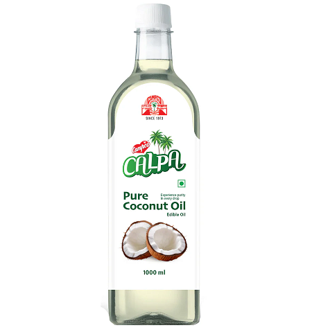 Camco Calpa Pure Edible Coconut Oil PET Bottle, 1L