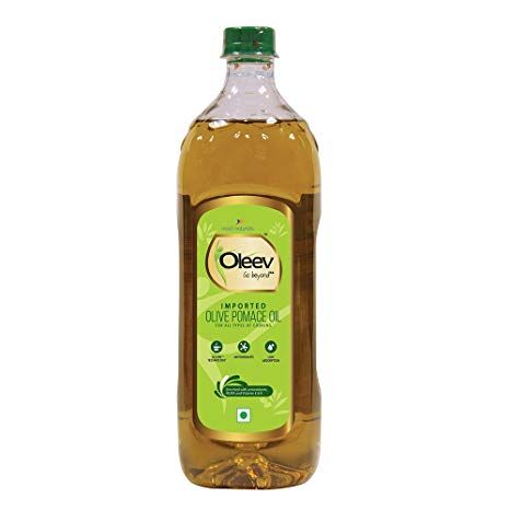 Oleev Pomace Olive Oil Bottle, 1L