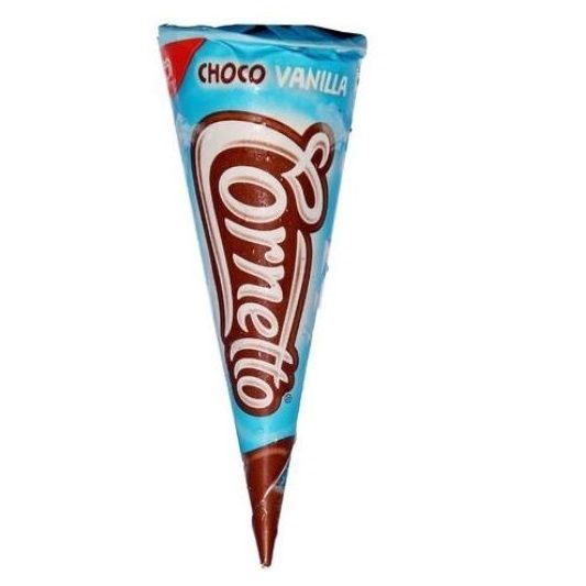 Kwality Wall's Cornetto Cone Ice Cream - Choco Vanilla, 115g