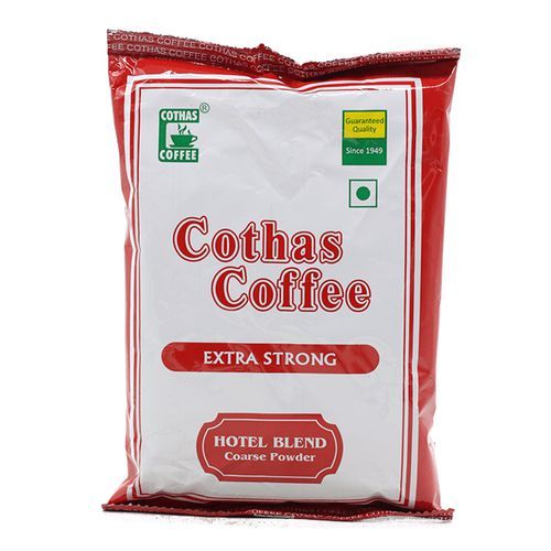Cothas Filter Coffee Powder Pouch - Extra Strong, 200g (60% Coffee 40% Chicory)