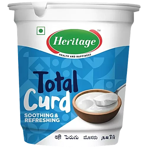 Heritage Total Plain Curd Tub, 400g
