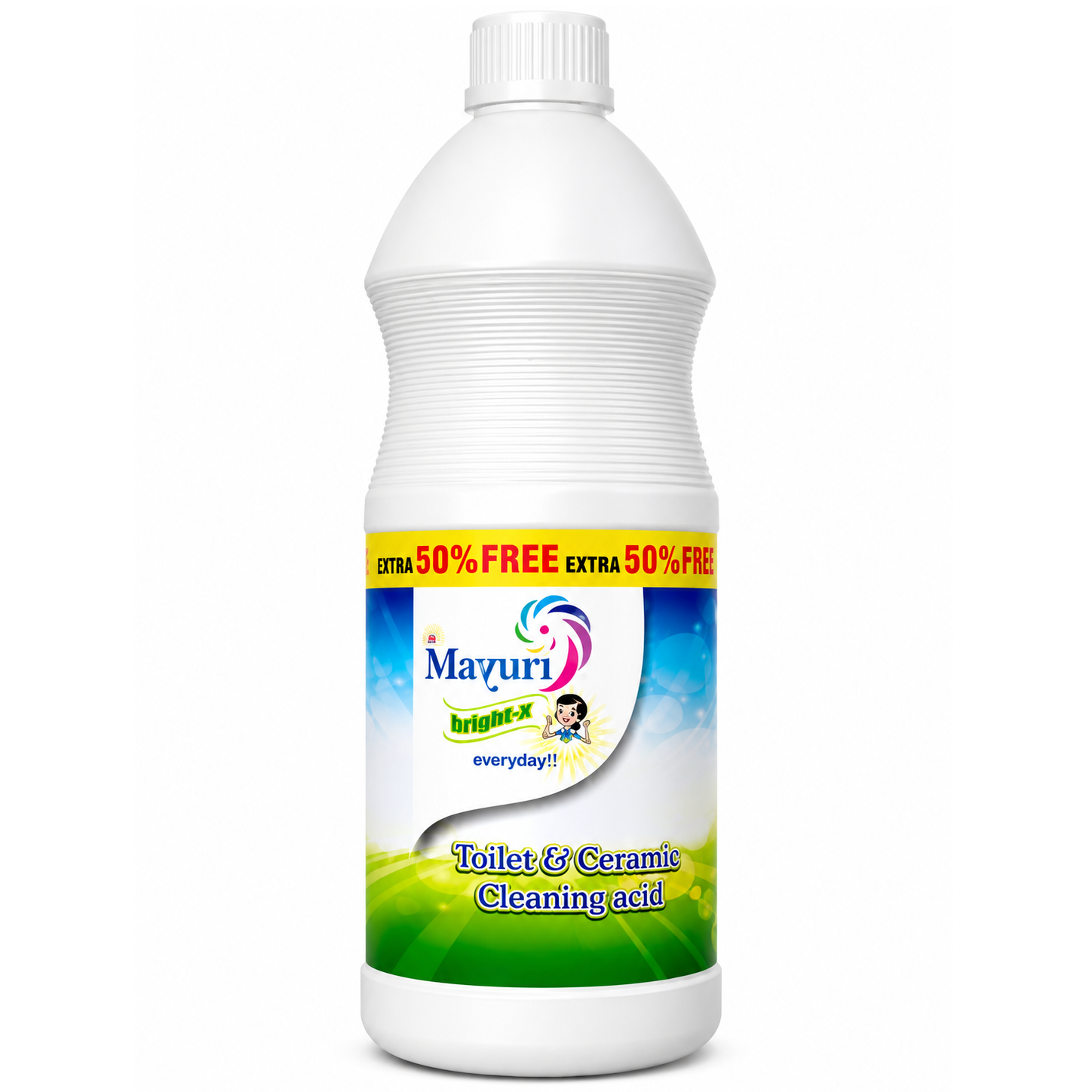 Mayuri Toilet & Ceramic Cleaning Acid, 1.2L