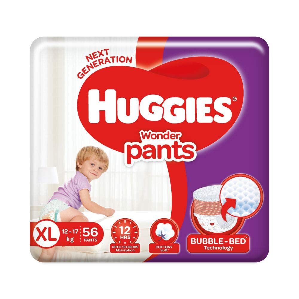 Huggies Baby Wonder Pants - XL, 56pc