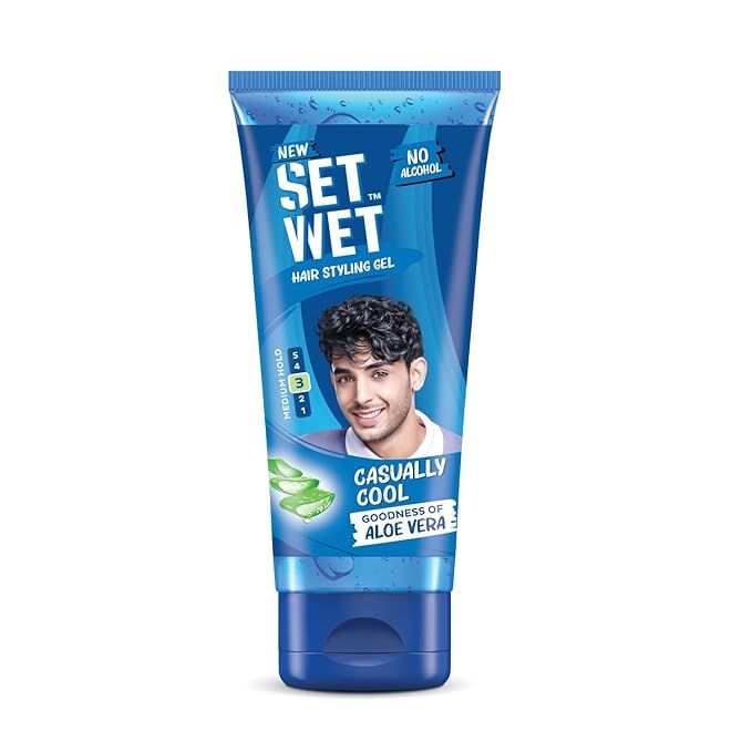 Set Wet Hair Styling Gel for Men - Casually Cool, 50g