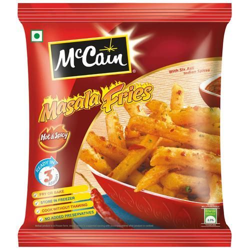 McCain Hot & Spicy Masala Fries, 420g