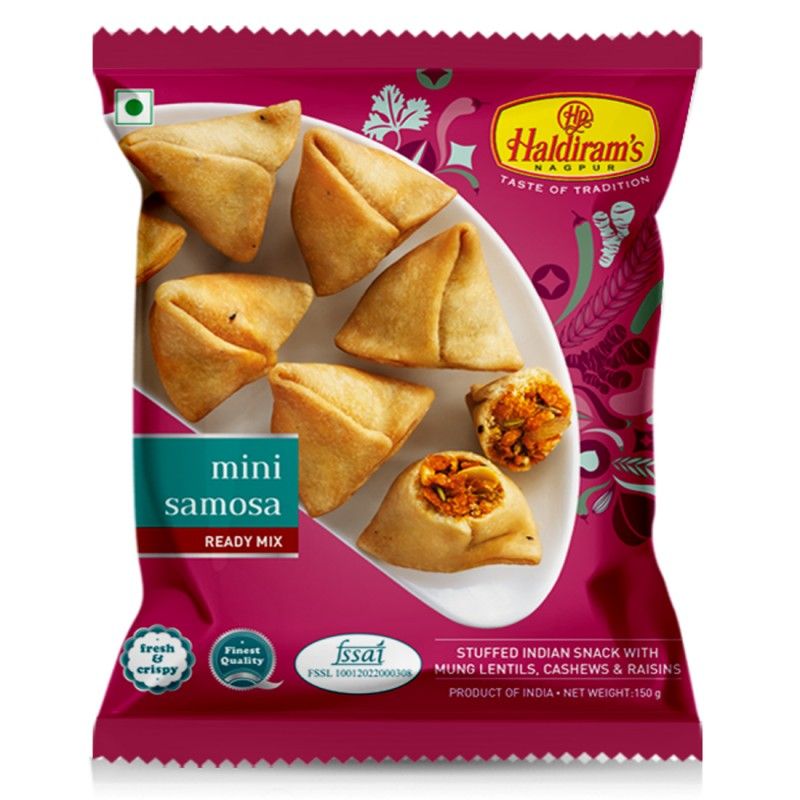 Haldirams Namkeen - Mini Samosa, 200g