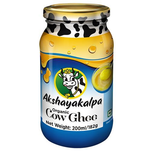 Akshayakalpa Organic Cow Ghee, 195ml
