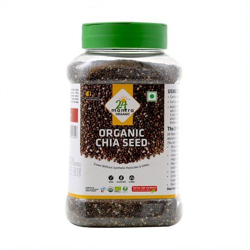 24 Mantra Organic Chia Seeds, 350g