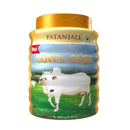Patanjali Cow's Ghee PET Bottle, 1L