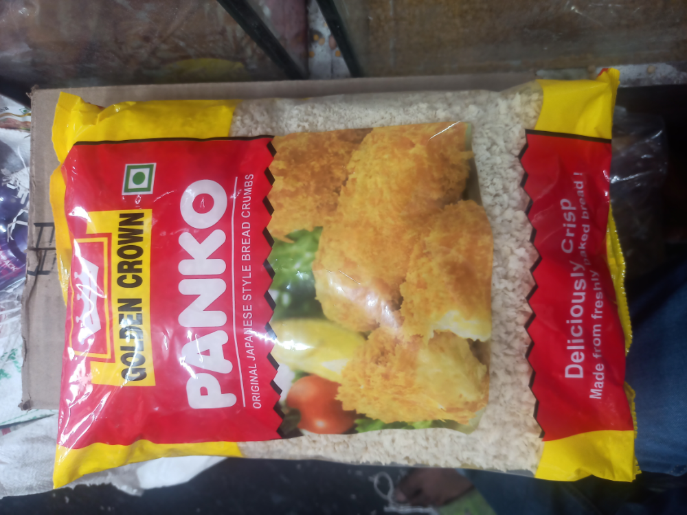 Golden Crown Panko Original Japanese Style Bread Crumbs, 1kg