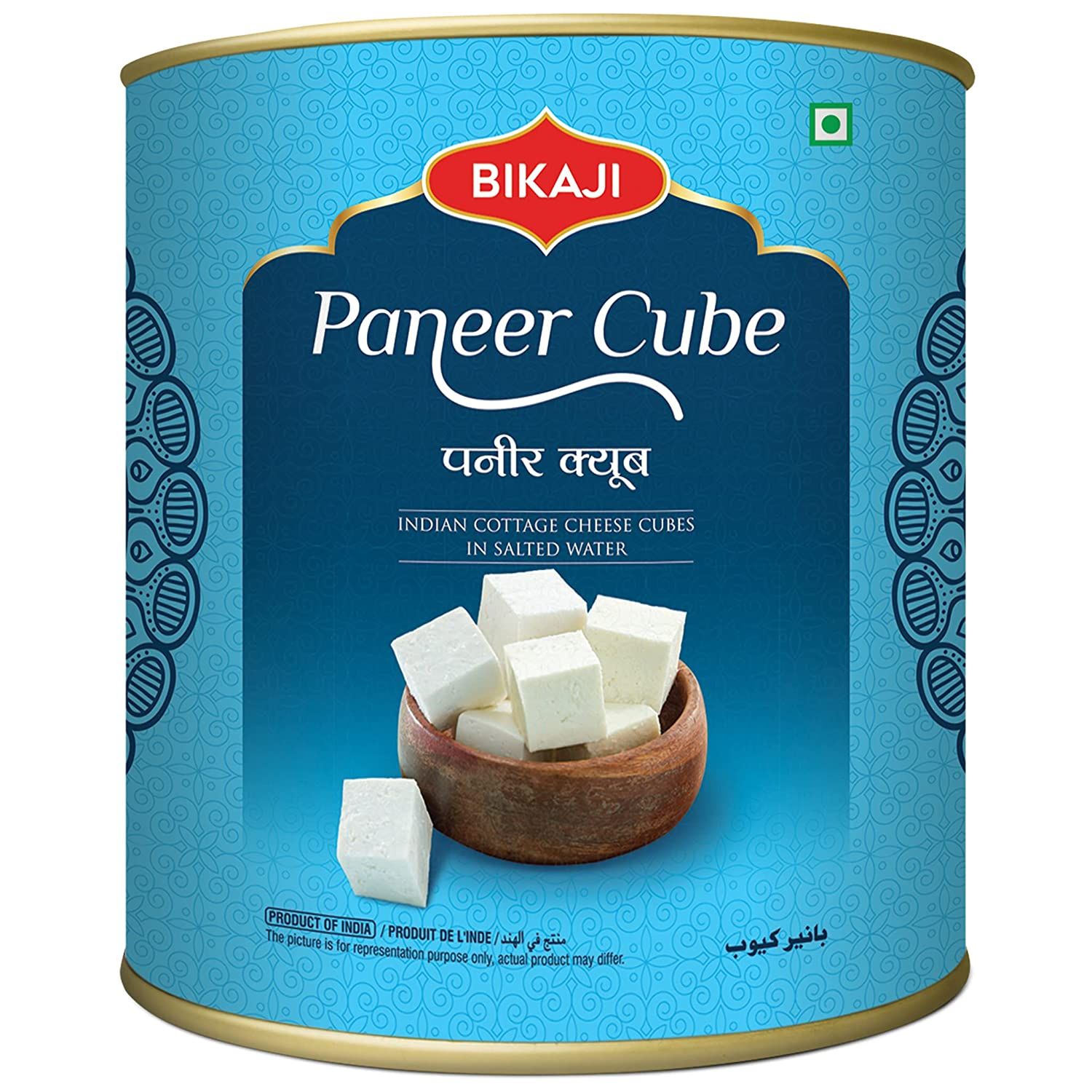 Bikaji Paneer Cube Tin, 800g