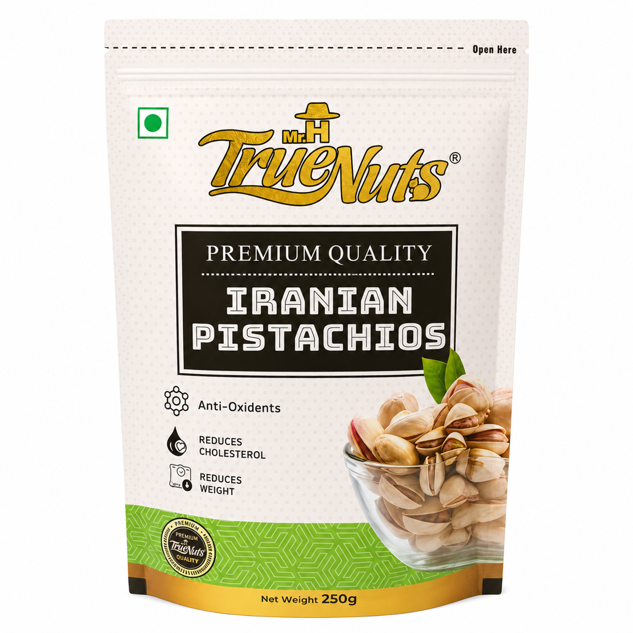 Truenuts Premium Quality Iranian Pistachios, 250g