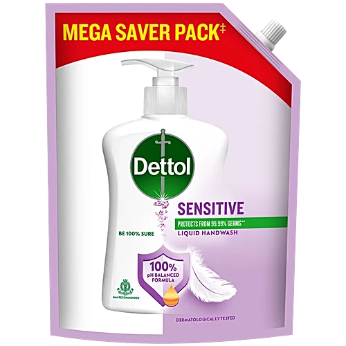 Dettol Hand Wash Refill - Sensitive, 1.35L