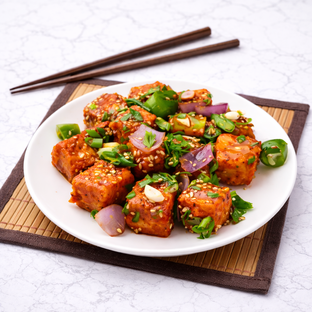 Paneer Chilli, 1 Plate