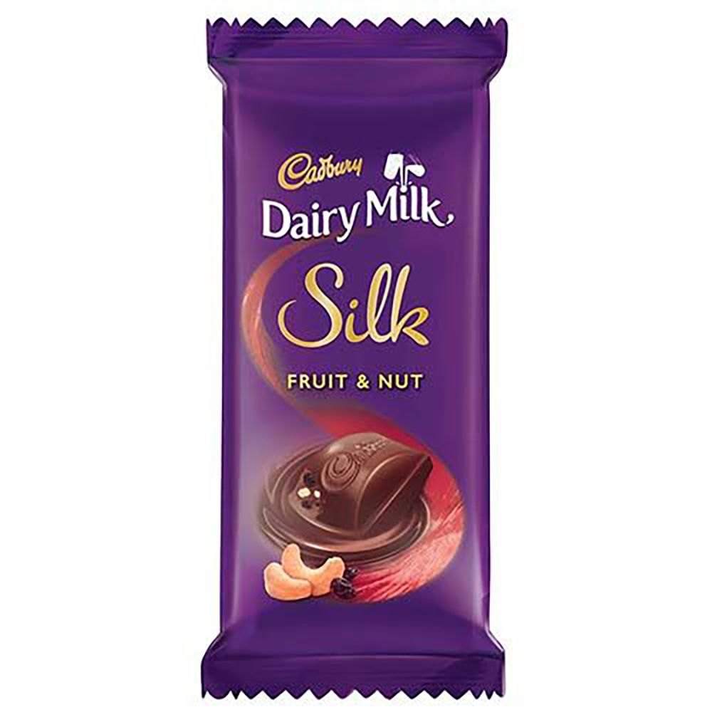 Cadbury Dairy Milk Silk Chocolate - Fruit & Nut, 137g