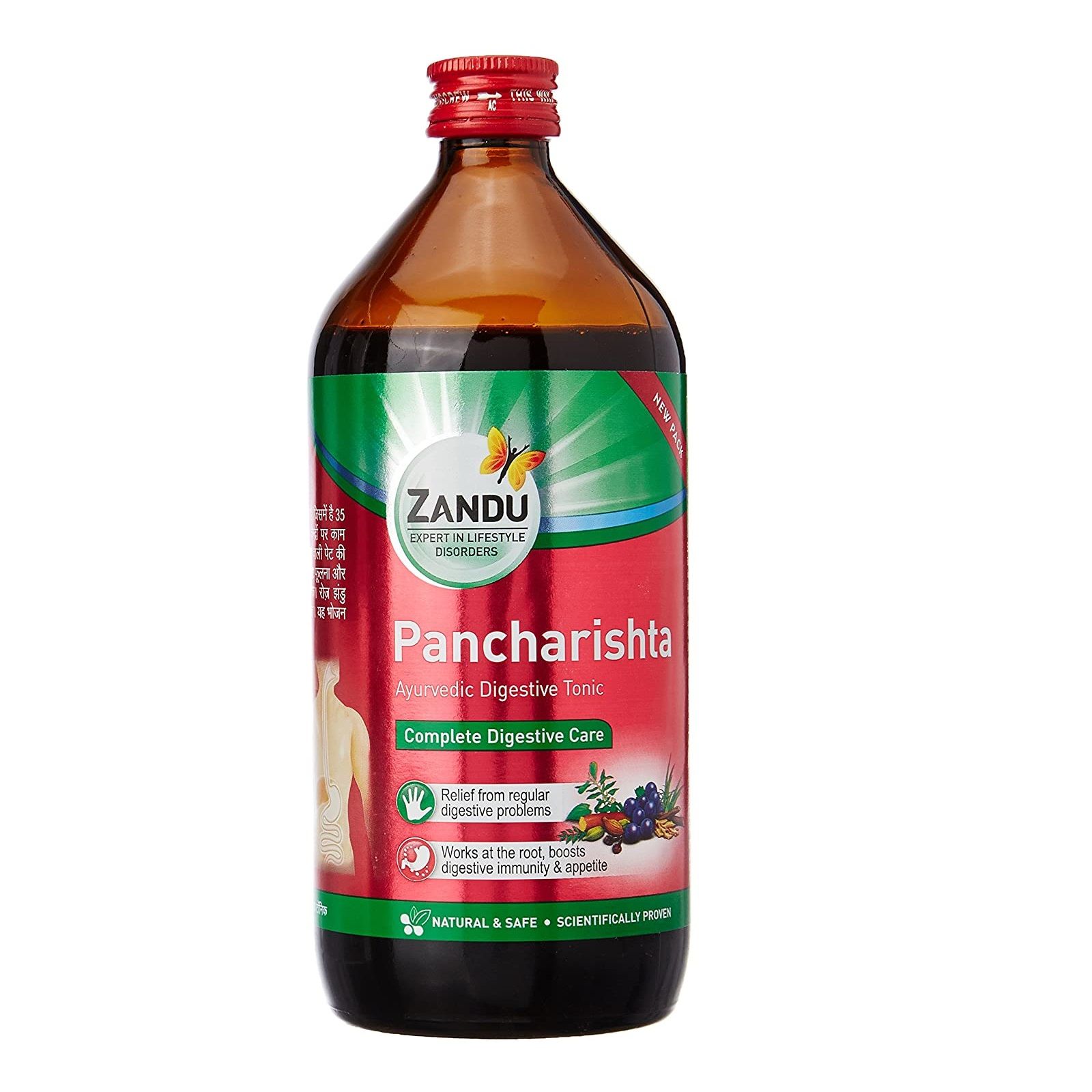 Zandu Digestive Tonic - Pancharishta, 450ml