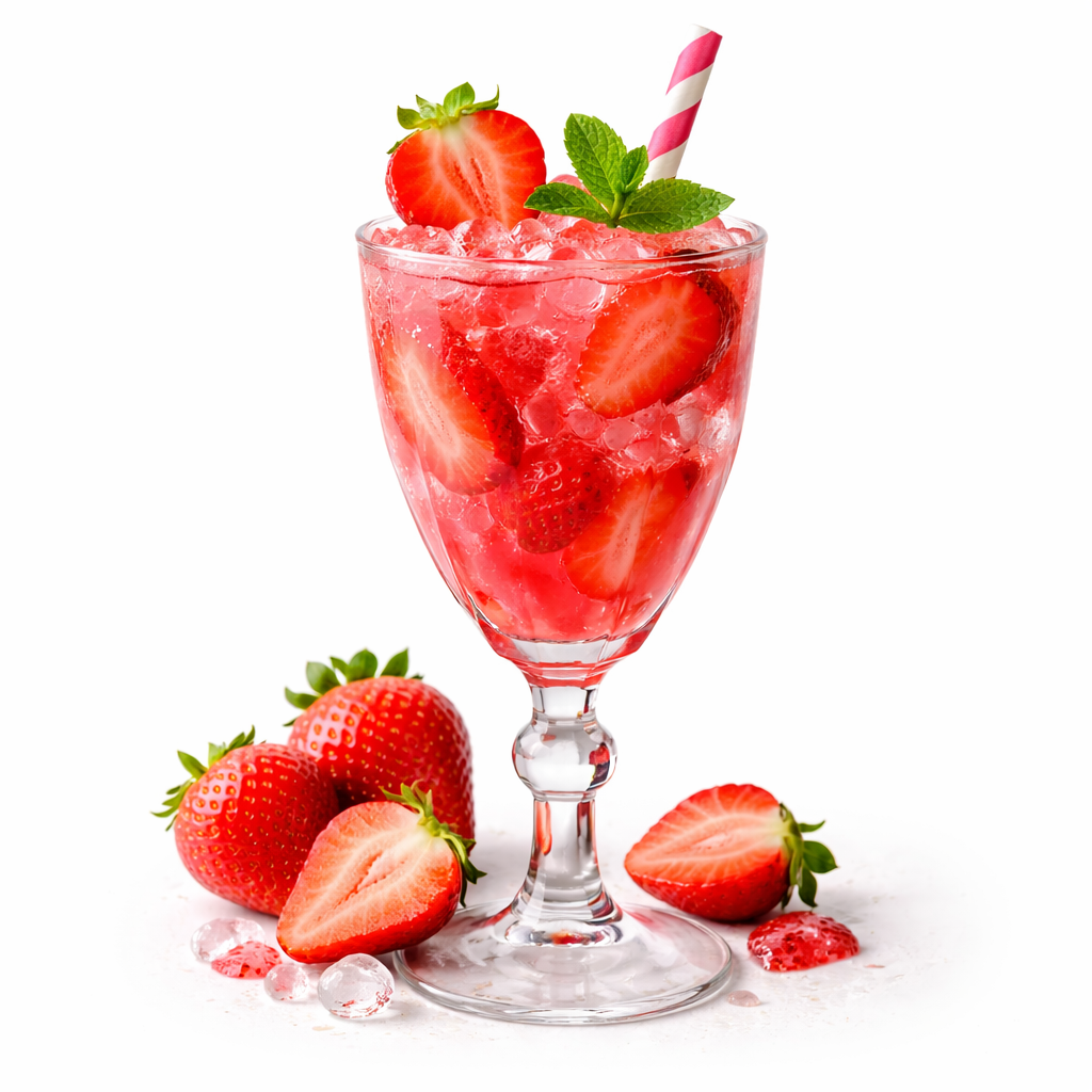 Mocktail - Stawberry, 1 Glass