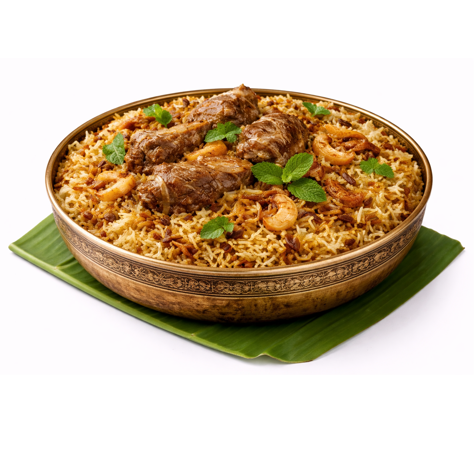Mutton Kunda Biriyani, 1 Bowl