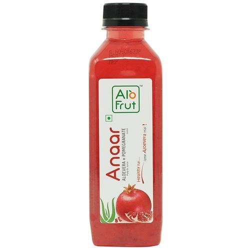 Alo Frut Aloevera Juice PET Bottle - Anaar, 300ml