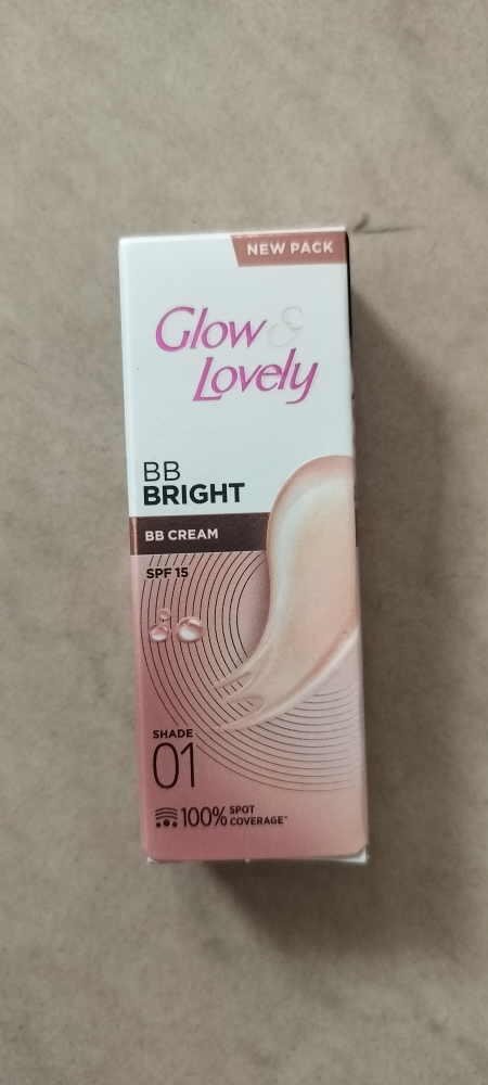 Glow & Lovely BB Bright Cream - Shade 01, 9g