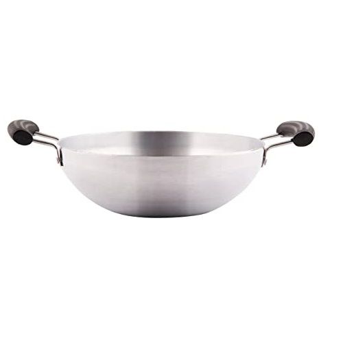 Kaviraj Aluminium Kadai, 23cm