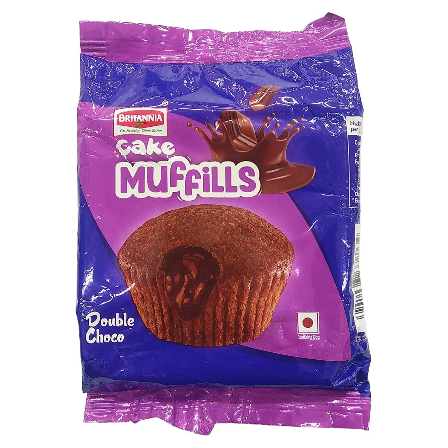 Britannia Cake Muffills - Double Choco, 32g