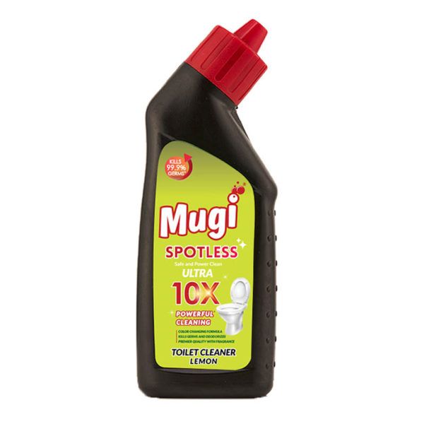 Mugi Spotless Toilet Cleaner Bottle - 10X Ultra Lemon, 200ml