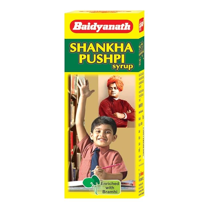 Baidyanath Nagpur Shankhapushpi Syrup, 450ml
