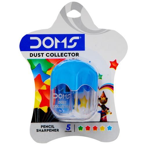 Doms Dust Collector Pencil Sharpener - Assorted (8191)