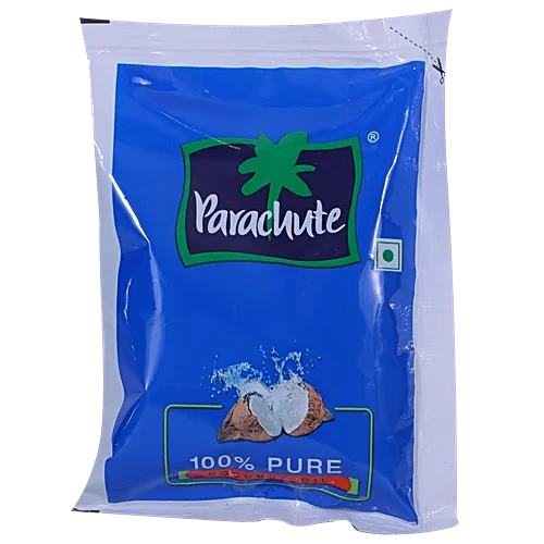 Parachute 100% Pure Coconut Hair Oil Pouch, 900ml