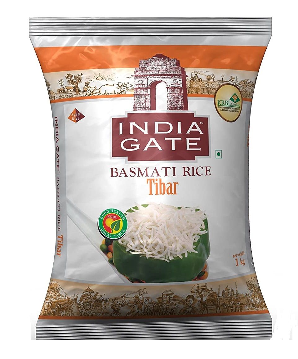 India Gate Tibar Basmati Rice, 1kg