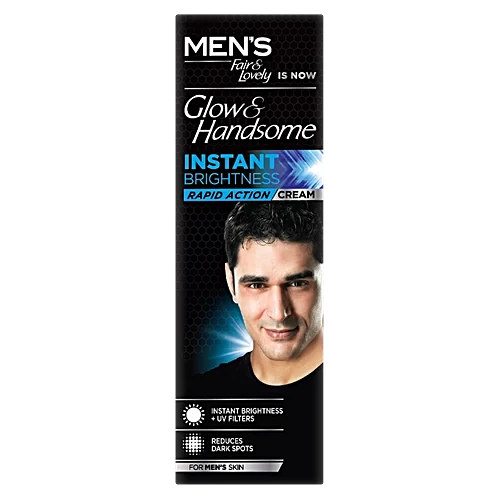 Glow & Handsome Instant Brightness Cream, 50g