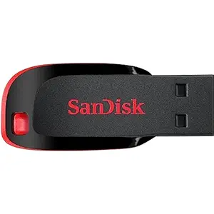 SanDisk Cruzer Blade USB 2.0 Flash Drive Utility Pendrive - B35 (64GB)