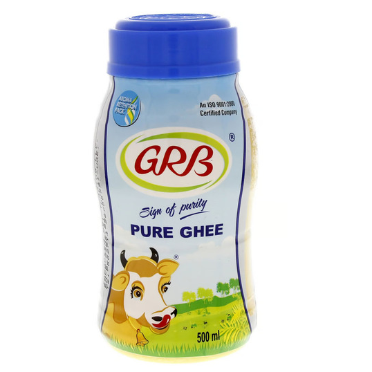 GRB Ghee PET Bottle, 50ml