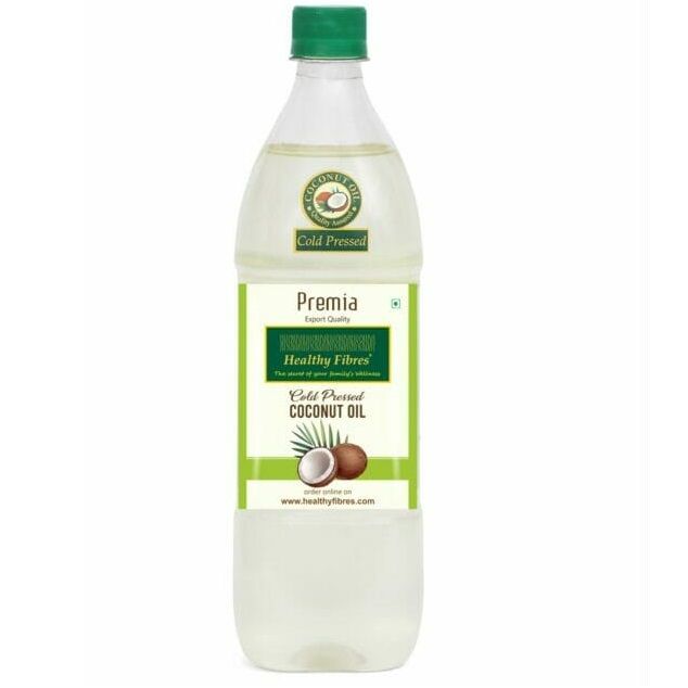 Healthy Fibres Premia Cold Pressed Coconut Oil, 5L