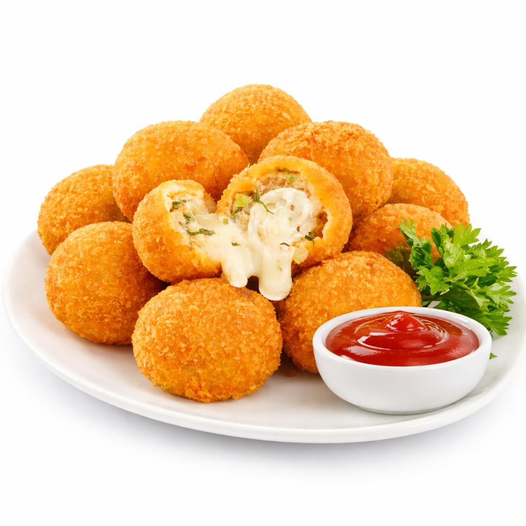 Cheese Balls, 1 Plate