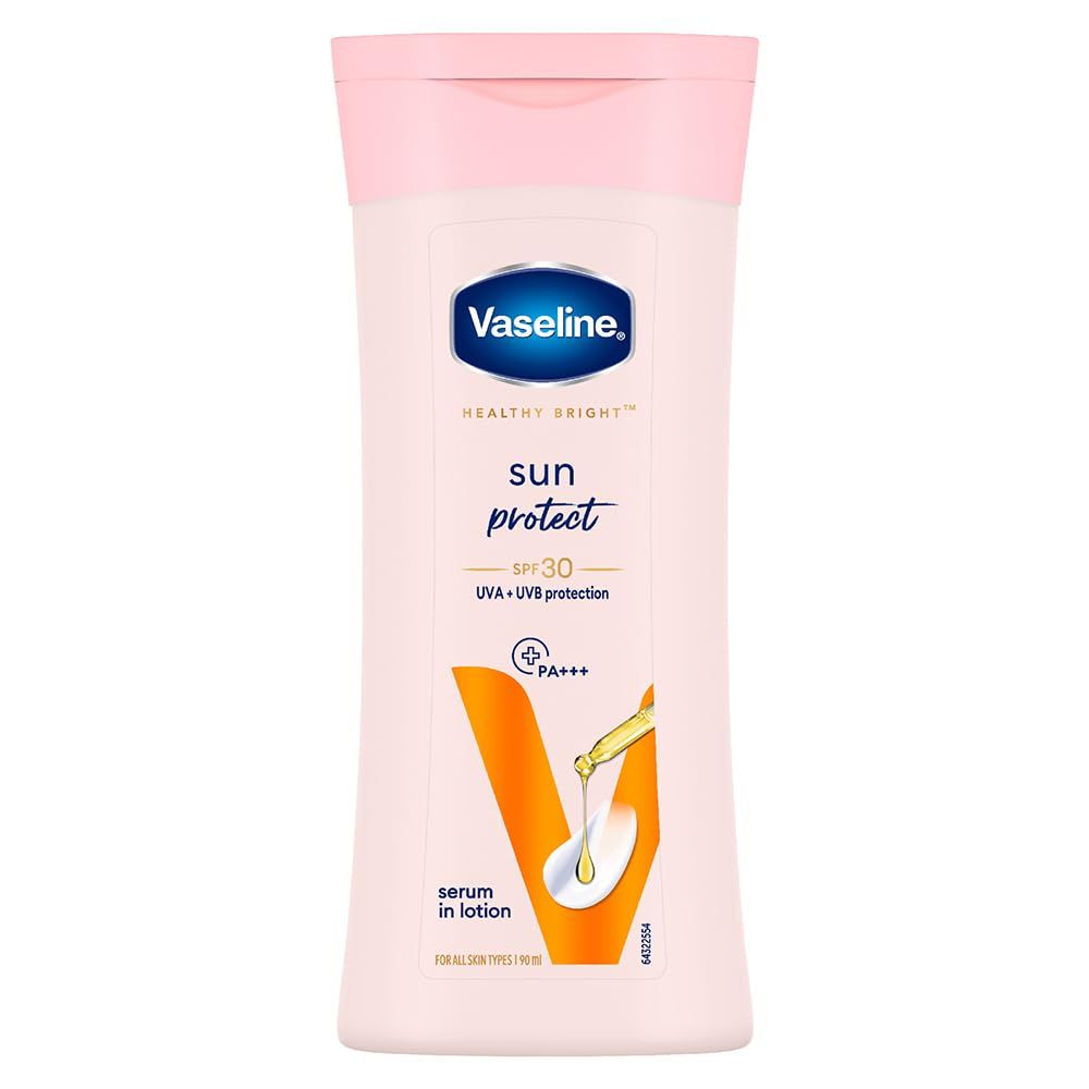 Vaseline Healthy Bright Sun + Pollution Protection SPF 30 Body Lotion , 90ml