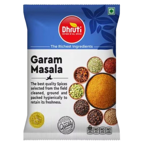 Dhruti Garam Masala Pouch, 18g
